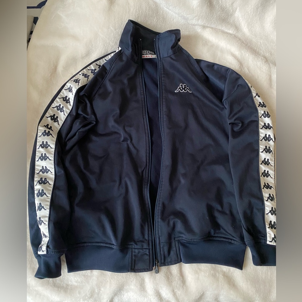 Vintage blue kappa jacket